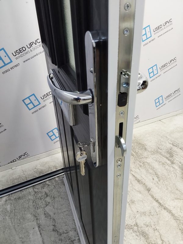 Brand New Black Composite Front Door 900mm x 2070mm ND67 - Image 5