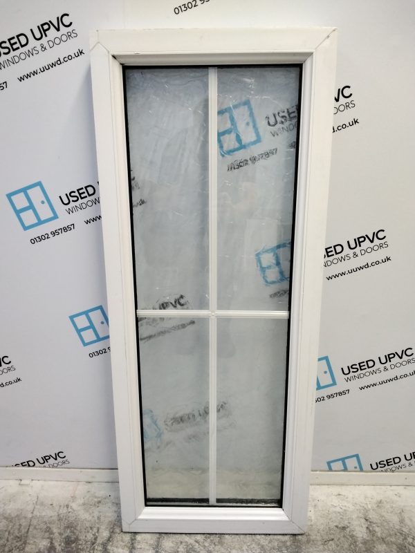 Used White Upvc Window 475mm x 1155mm W0165 - Image 2