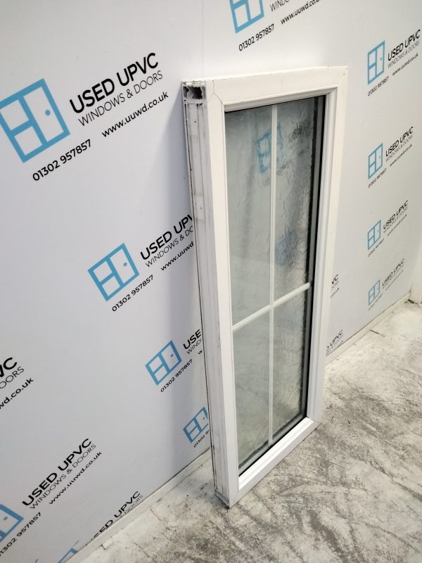 Used White Upvc Window 475mm x 1155mm W0165 - Image 3