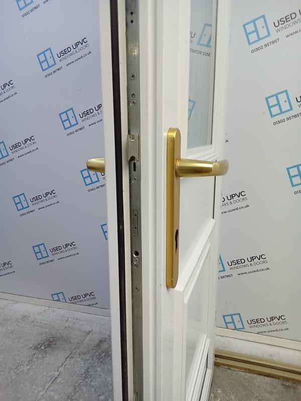 Used White Upvc Back Door 895mm x 2030mm C6039 - Image 5