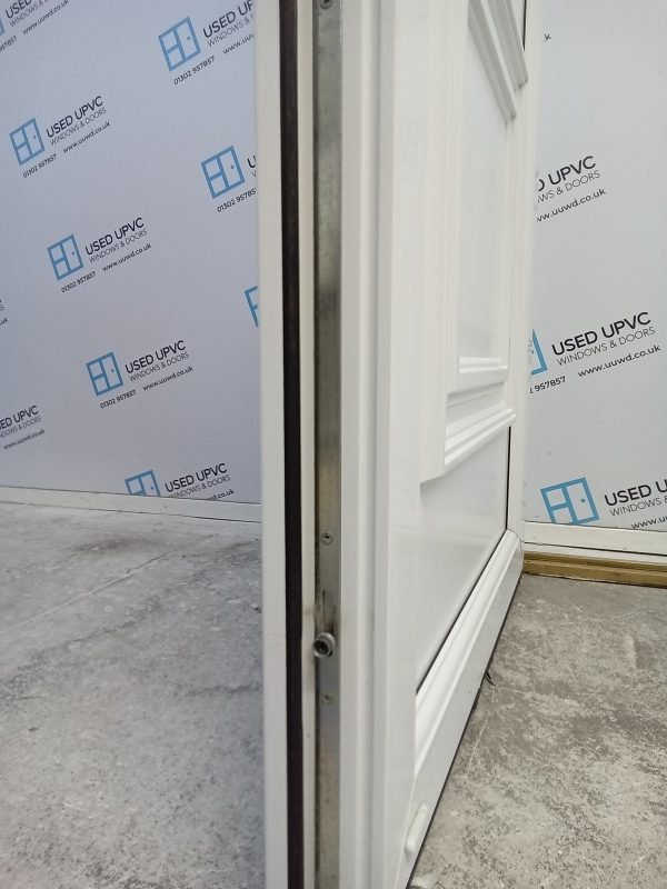Used White Upvc Back Door 895mm x 2030mm C6039 - Image 6