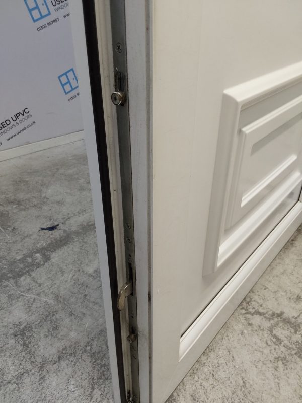 Used White Upvc Back Door 690mm x 2090mm C6053 - Image 3