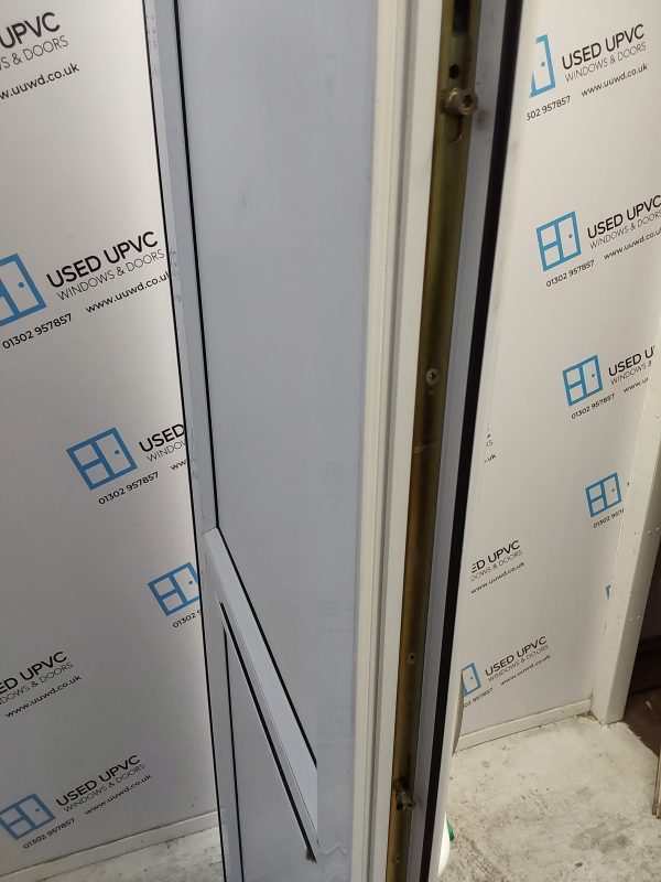Used White Upvc Back Door 690mm x 2090mm C6053 - Image 5