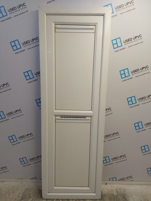 Used White Upvc Back Door 690mm x 2090mm C6053 - Image 2