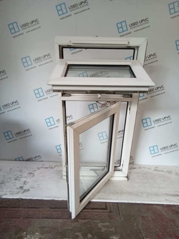 Used White Upvc Window 615mm x 1210mm W0075 - Image 3