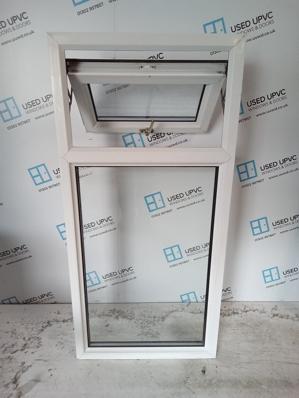 Used White Upvc Window 640mm x 1330mm W0136 - Image 3