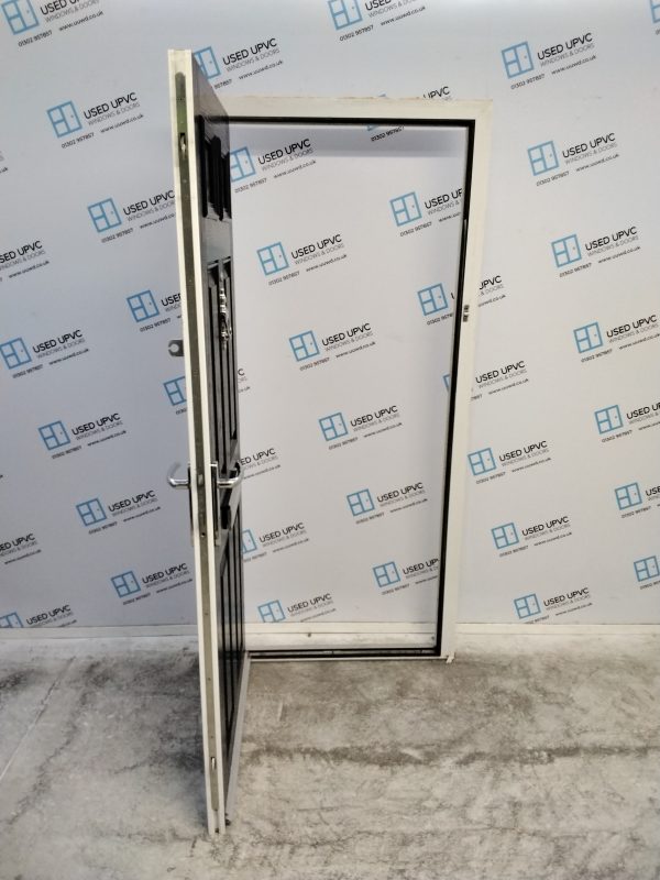 Used Black Composite Front Door 920mm x 1960mm C1025 - Image 3