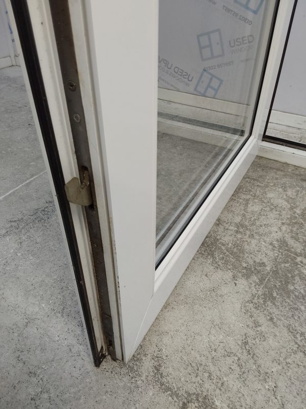 Used White Upvc French Doors 1600mm x 2035mm EA6 - Image 7