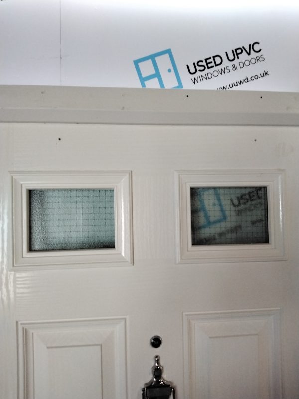 Used White Composite Front Door 900mm x 2000mm C1038 - Image 6