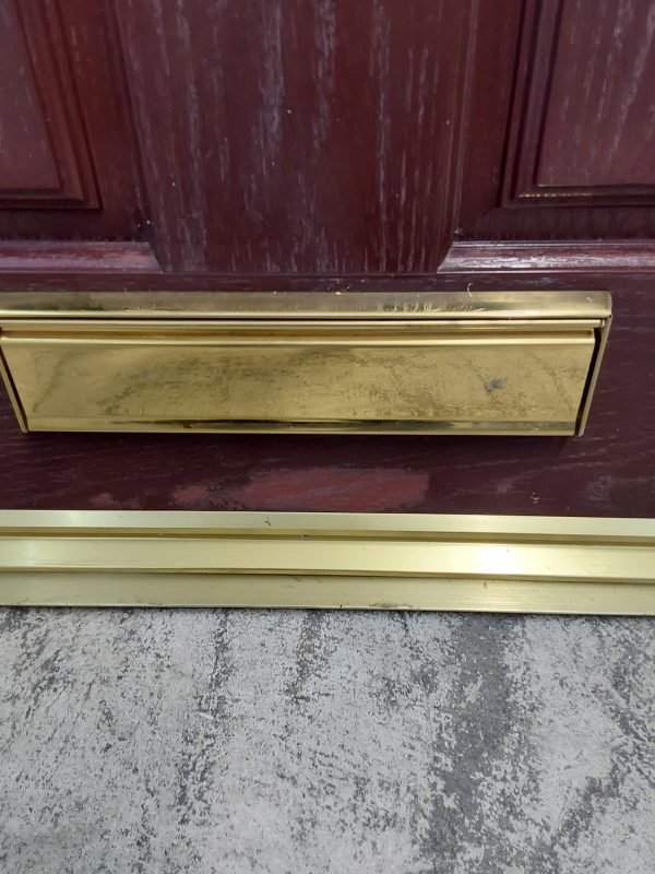 Used Rosewood Composite Front Door 885mm x 2065mm 0277 - Image 6