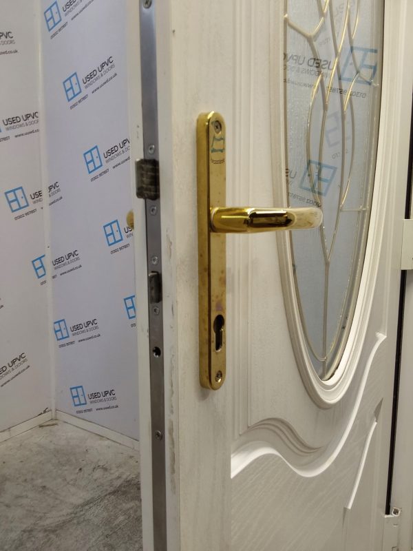 Used Rosewood Composite Front Door 885mm x 2065mm 0277 - Image 8