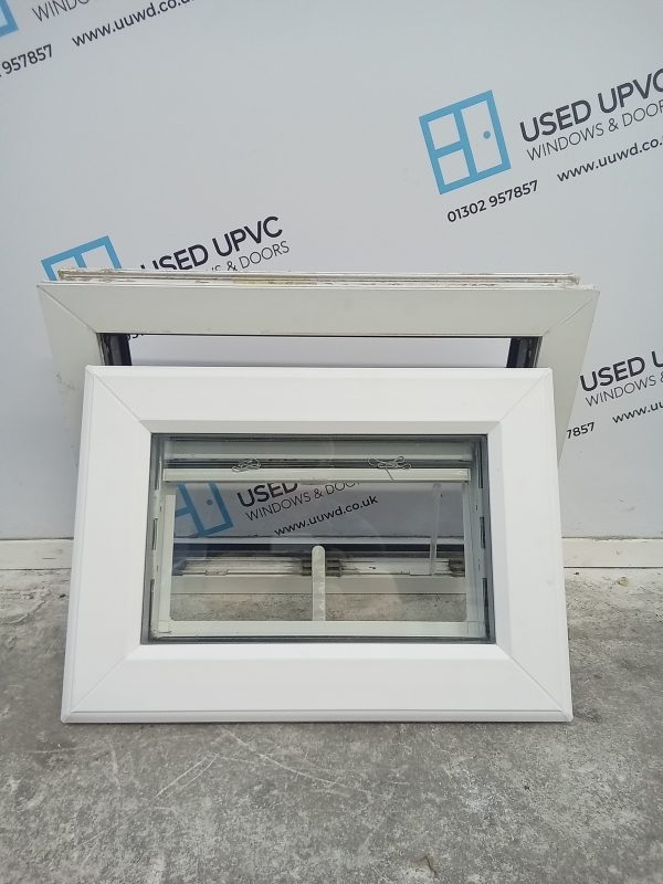 Used White Upvc Window 570mm x 415mm W0128 - Image 2
