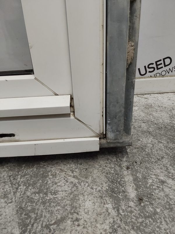Used White Upvc Full Glass Back Door 850mm x 2070mm 0716 - Image 5