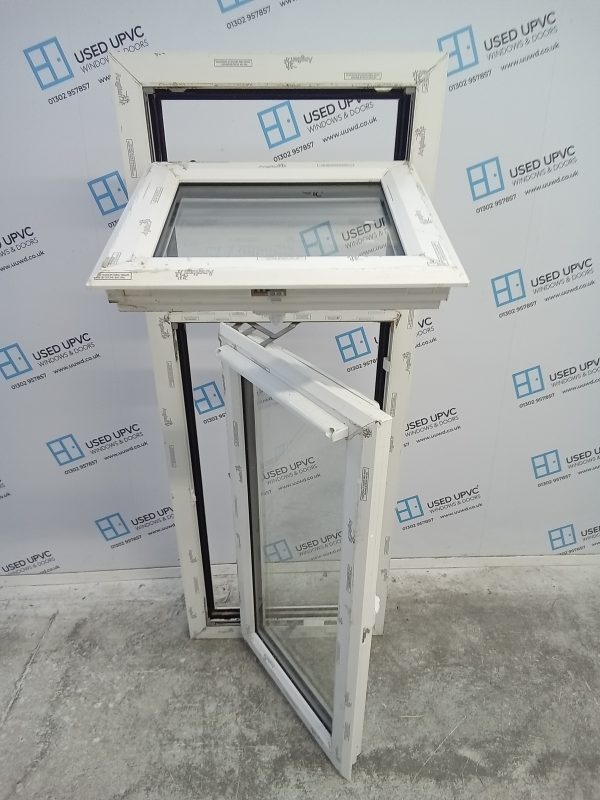 Brand New White Upvc Window 615mm x 1590mm C7093 - Image 4