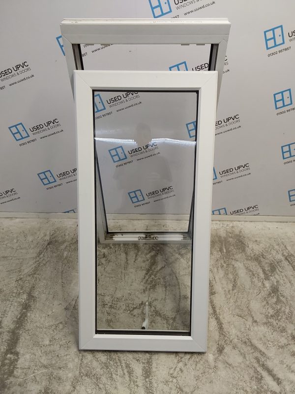 Used White Upvc Window 620mm x 1275mm (reduce to 1240mm) W0035 - Image 4