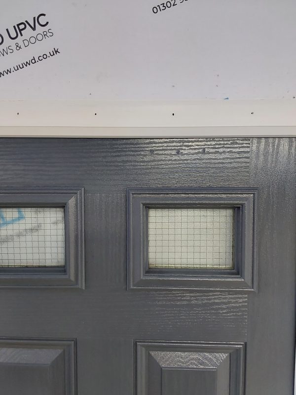 Used Anthracite Grey Composite Front Door 895mm x 2030mm C1045 - Image 4
