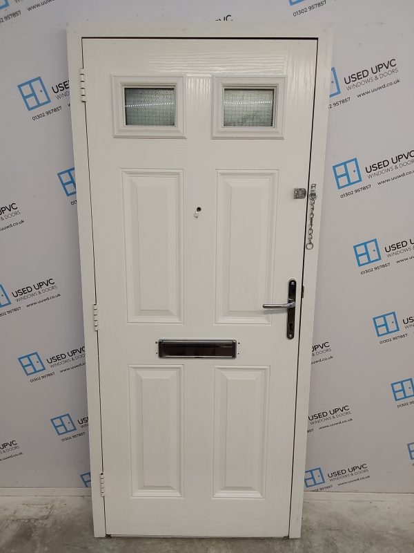 Used Anthracite Grey Composite Front Door 895mm x 2030mm C1045 - Image 2