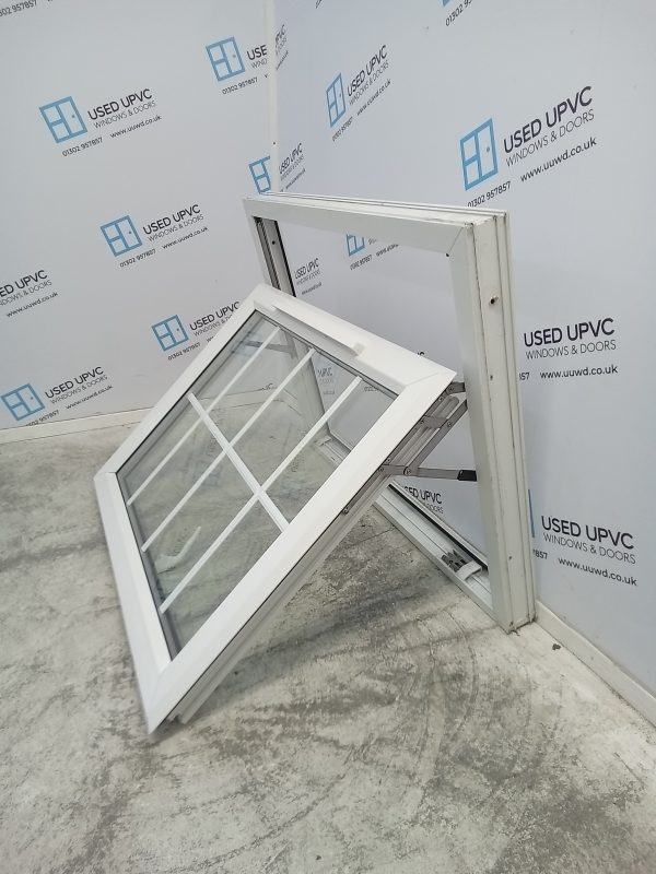 Used White Upvc Window 910mm x 745mm W0077 - Image 3