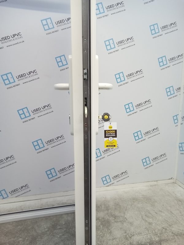 Used White Upvc Back Door 950mm x 2200mm 0662 - Image 5