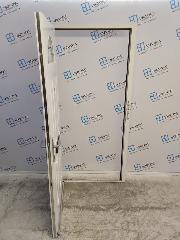 Used White Composite Front Door 990mm x 2070mm 0303 - Image 3
