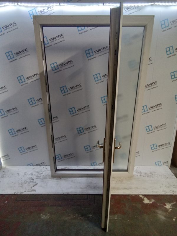 Used Rosewood Upvc Front Door And Side Panel 1220mm x 2065mm DS018 - Image 3
