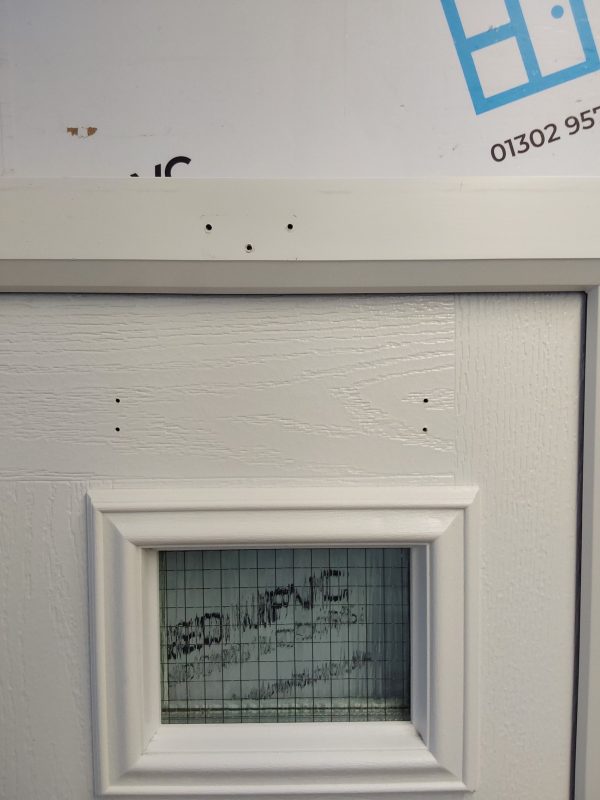 Used White Composite Front Door 870mm x 1960mm 0820 - Image 3