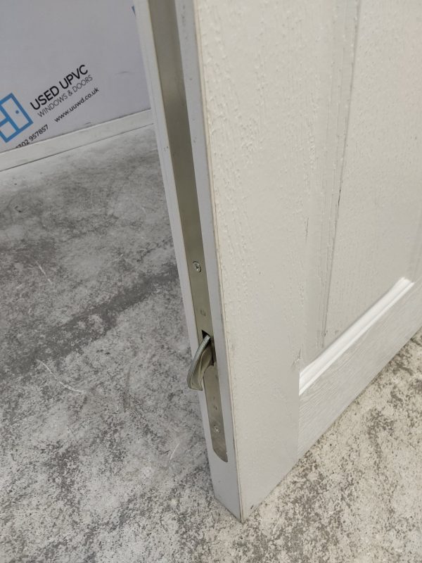 Used White Composite Front Door 870mm x 1960mm 0820 - Image 8
