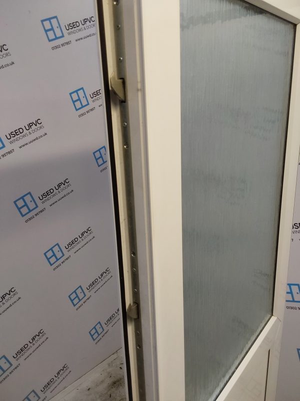 Used White Upvc Back Door 900mm x 2035mm C6069 - Image 4
