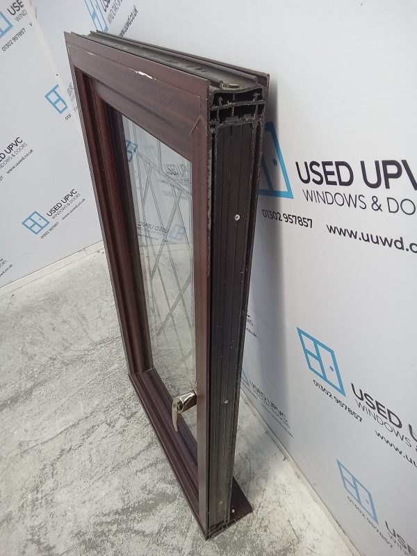 Used Woodgrain Upvc window 600mm x 1100mm (Reduce To 1085mm) W0070 - Image 5