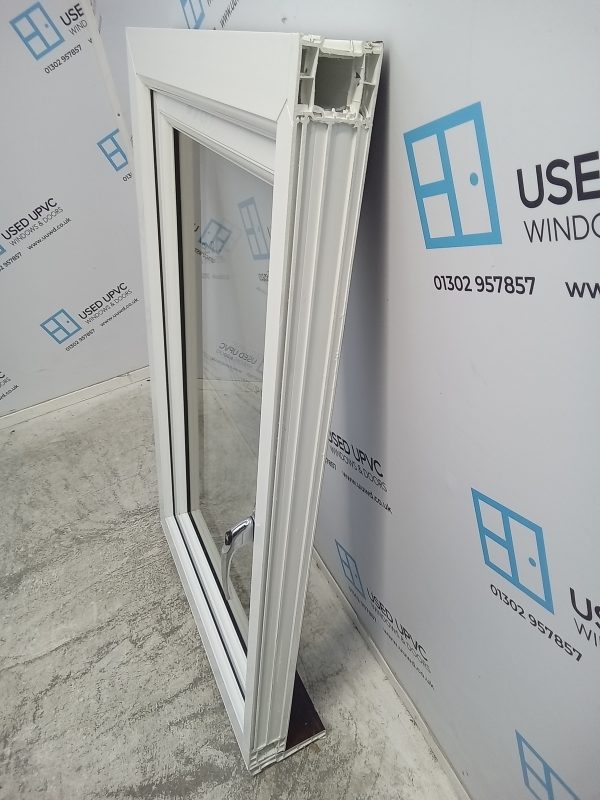 Used Rosewood Upvc Window 635mm x 1090mm W0071 - Image 5