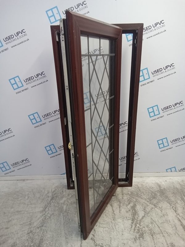 Used Woodgrain Upvc window 595mm x 1310mm W0077 - Image 2
