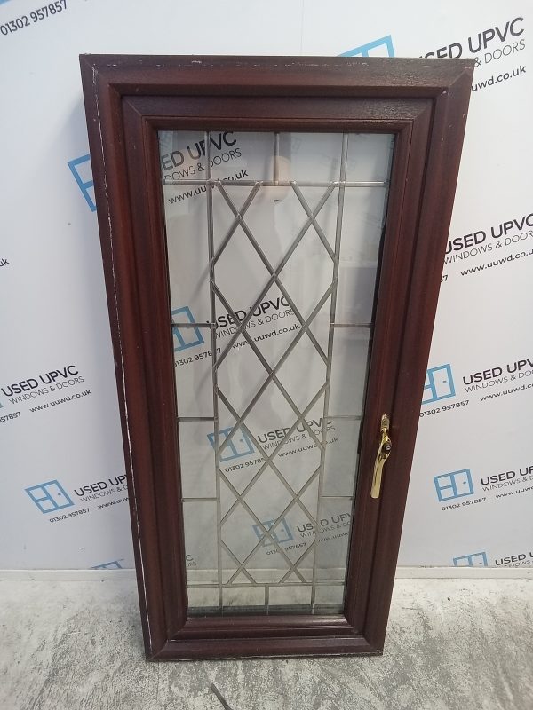 Used Woodgrain Upvc window 595mm x 1310mm W0077 - Image 4