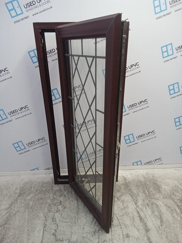 Used Woodgrain Upvc window 595mm x 1310mm W0082 - Image 2