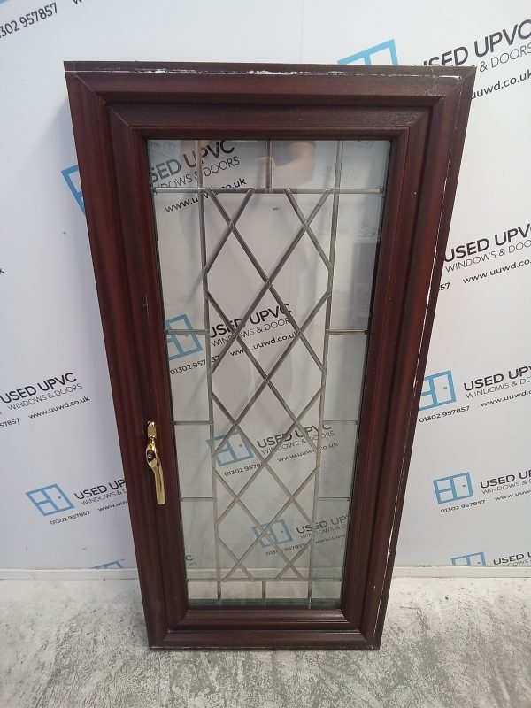 Used Woodgrain Upvc window 595mm x 1310mm W0082 - Image 4