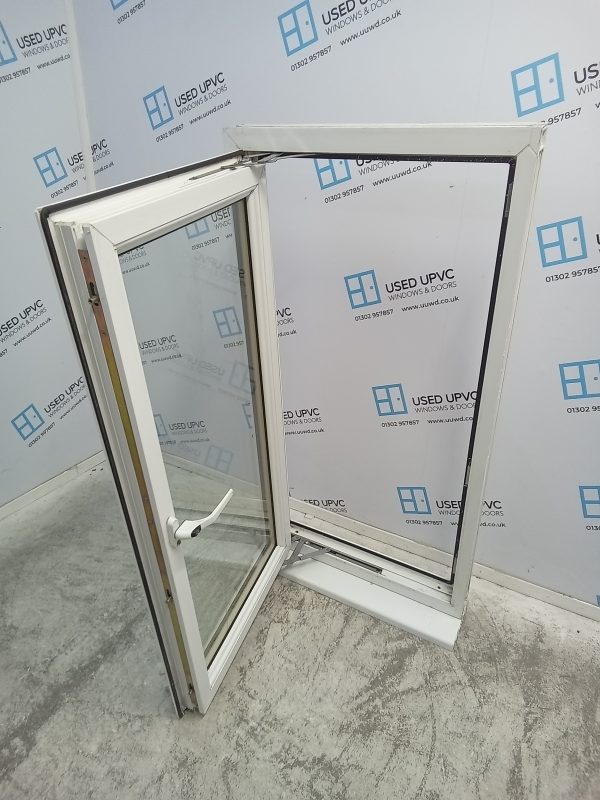 Used White Upvc Window 615mm x 1200mm W0085 - Image 3