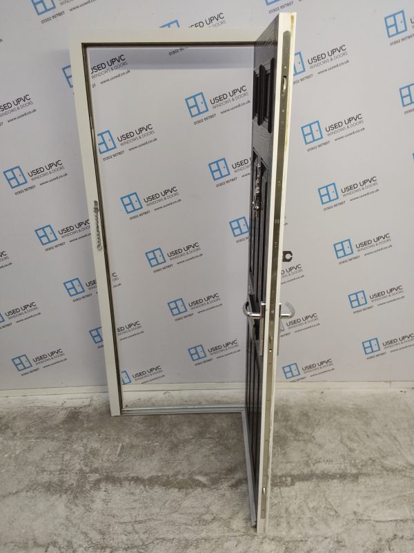 Used Black Composite Front Door 880mm x 1965mm 0762 - Image 3