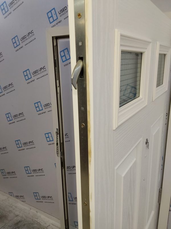 Used Black Composite Front Door 880mm x 1965mm 0762 - Image 6