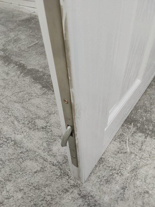 Used Black Composite Front Door 880mm x 1965mm 0762 - Image 8