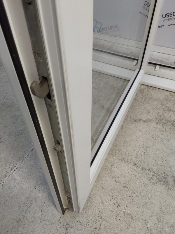 Used White Upvc French Doors 1790mm x 2110mm EA3 - Image 8