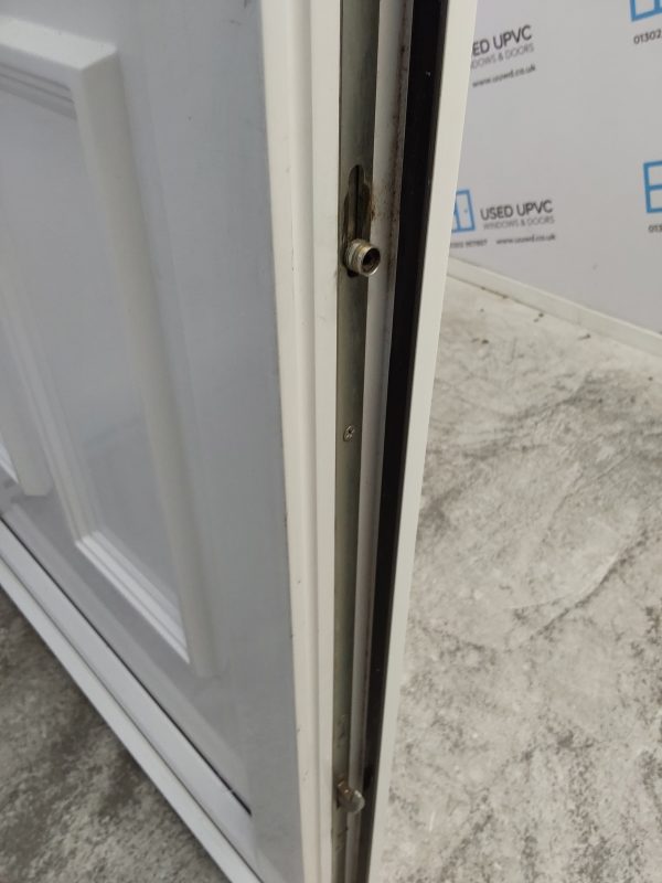 Used White Upvc Back Door 855mm x 2060mm C6039 - Image 9