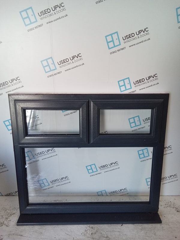 Used Anthracite Grey Upvc Window 1210mm x 1070mm LW0005