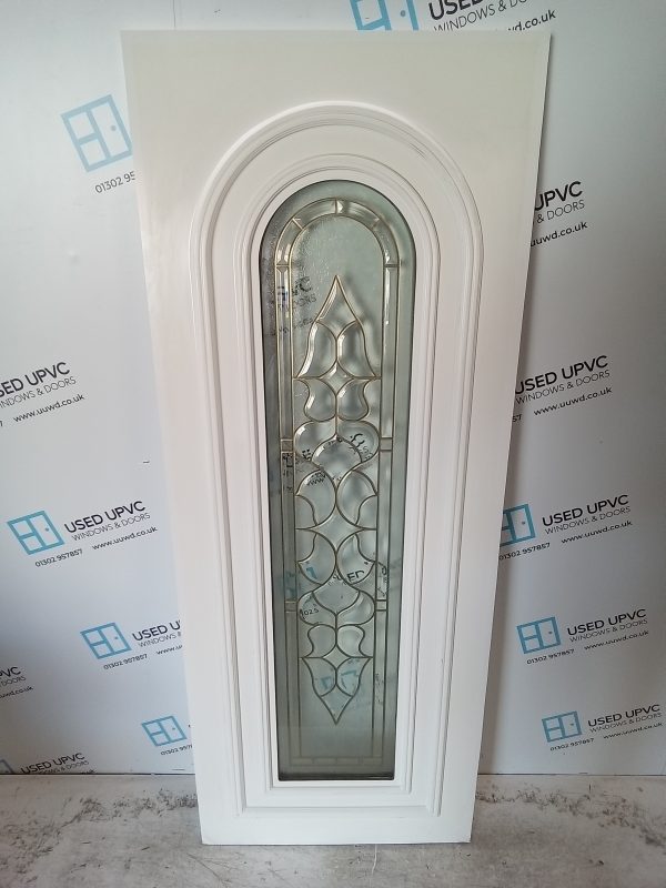 Used White Upvc Back Door Panel 662mm x 1722mm x 28mm UDP0052