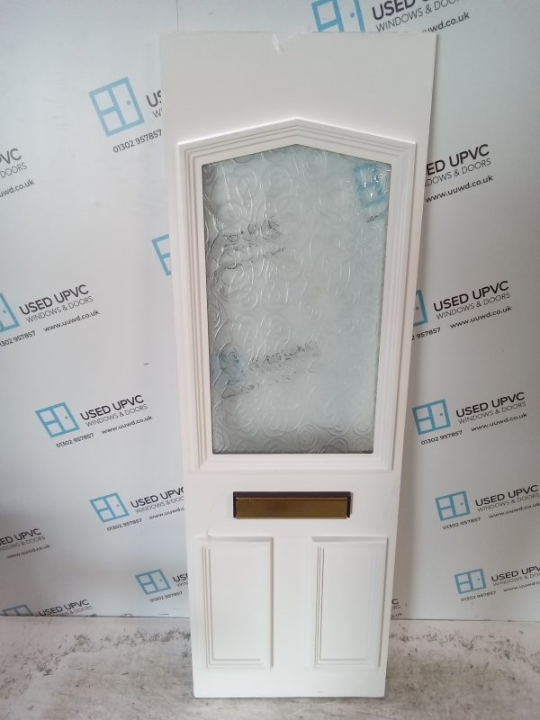 Brand New White Upvc Front Door Panel 562mm x 1720mm x 28mm NDP118