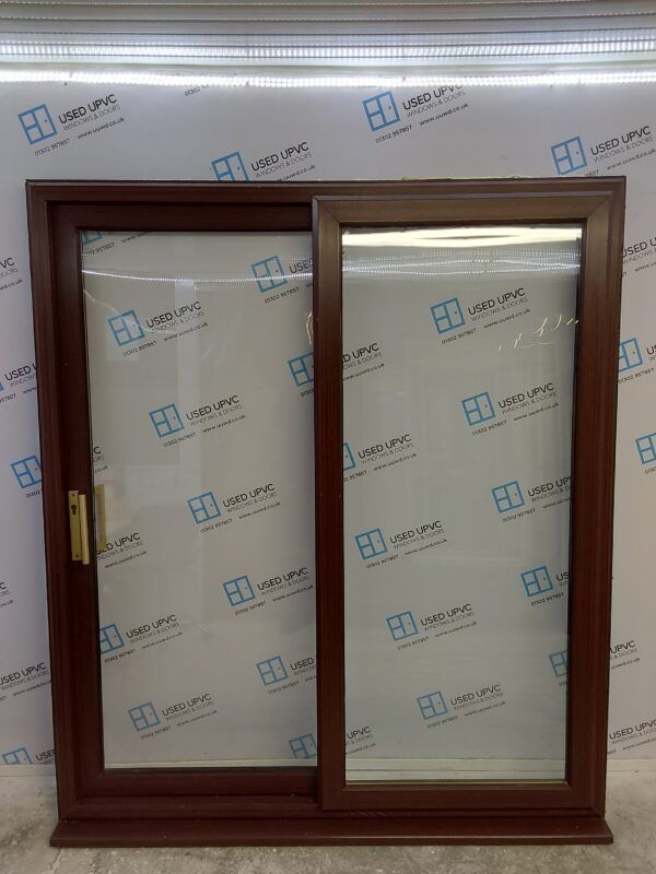 Used Woodgrain Upvc Sliding Patio Doors 1800mm x 2085mm EA7