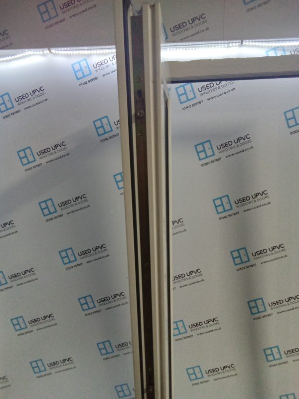 Used White Upvc Back Door 840mm x 2090mm C6052 - Image 4
