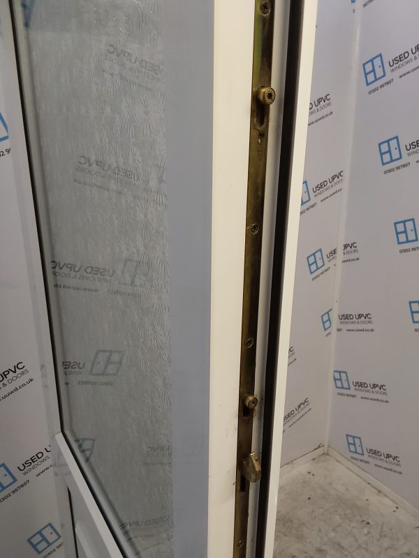 Used White Upvc Back Door 880mm x 2060mm 0554 - Image 5