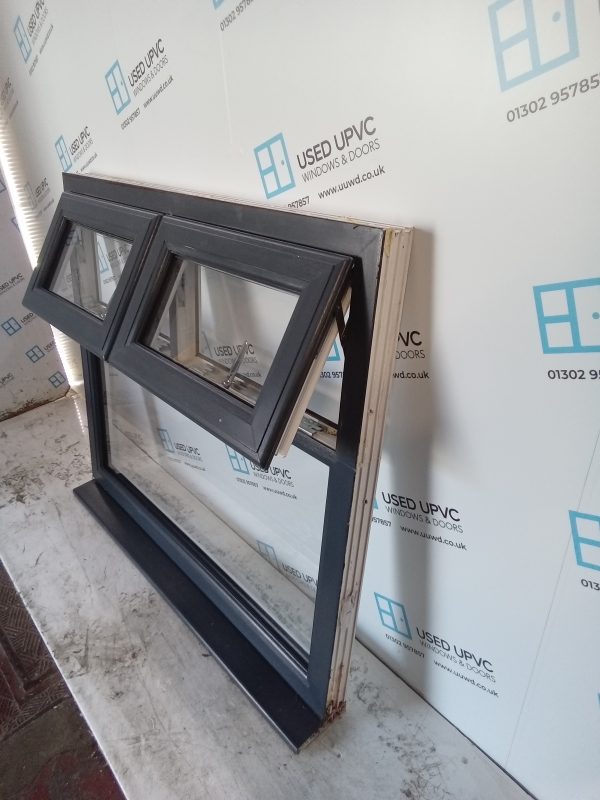 Used Anthracite Grey Upvc Window 1210mm x 1070mm LW0005 - Image 3