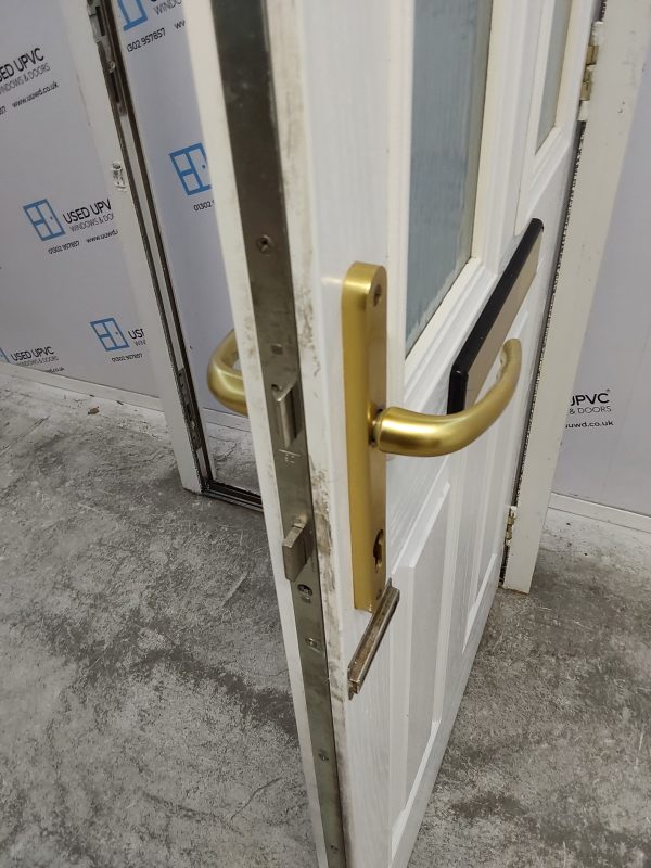 Used White Composite Front Door 860mm x 2060mm 0134 - Image 5