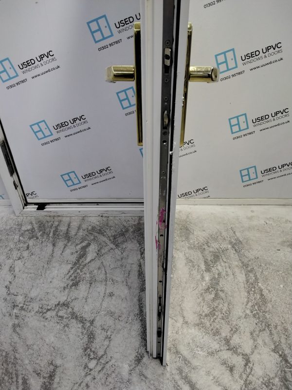 Used White Upvc Front Door 905mm x 2020mm C6052 - Image 5