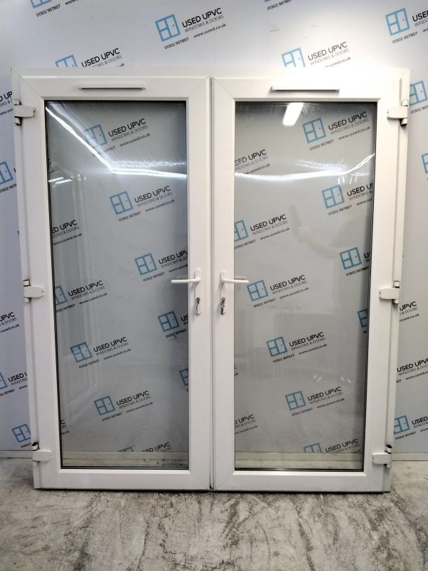 Used White Upvc French Doors 1810mm x 2035mm EA1